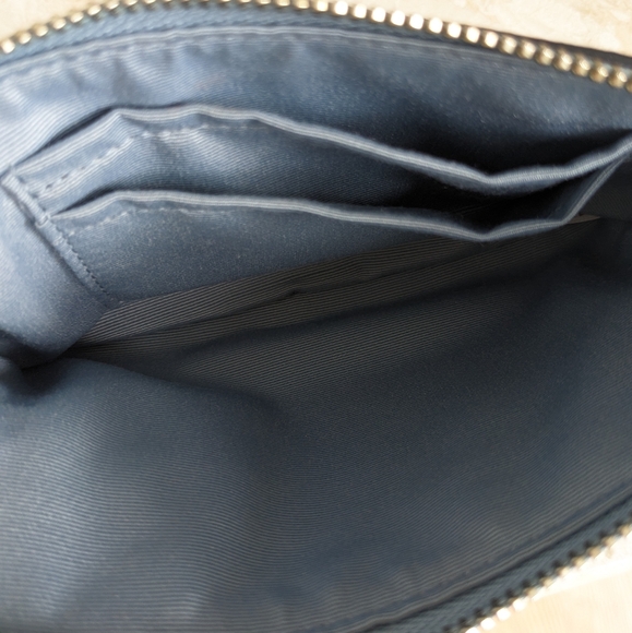 NWOT Coach Corner Zip Blue Twilight Wristlet Wallet - Picture 3 of 4